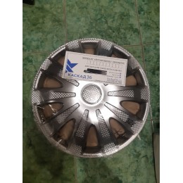 Колпаки на диск R 16 КАРАТ серебро перед. ГАЗель (2шт)