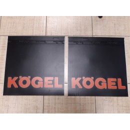 Брызговик Газель задний 40см резиновый KOGEL (красный) комплект 2шт.