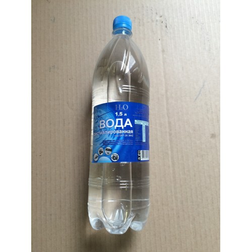 Вода дистилированная 1,5л. Воронеж