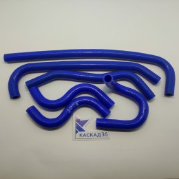 яяПатрубки отопителя Газель NEXT Cummins с Webasto силикон (6 шт)