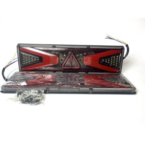 яяФонарь ГАЗель задний светодиод ТЮНИНГ (свтодиод Neon) 12-24V КОМПЛЕКТ (W002)