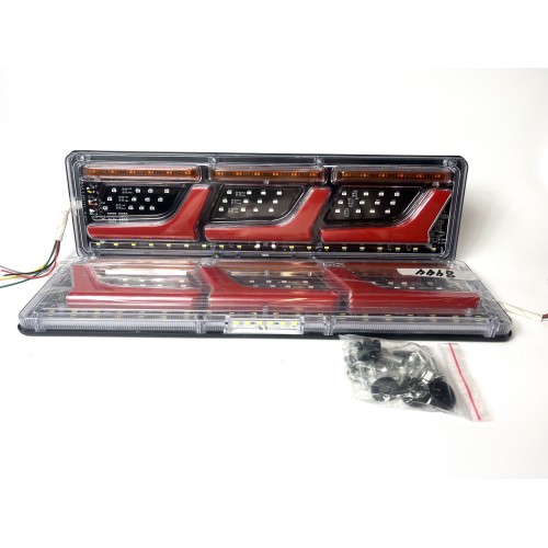 Фонарь ГАЗель задний светодиод ТЮНИНГ (свтодиод Neon) 12-24V КОМПЛЕКТ (W0009)