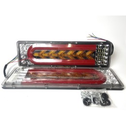 Фонарь ГАЗель задний светодиод ТЮНИНГ (свтодиод Neon) 12-24V КОМПЛЕКТ (W0043)