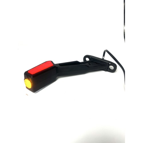 Фонарь габаритный РОГА LED левый (3-х функциональный) 12/24В Польша