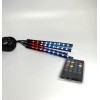 Подсветка ног в авто 9 диодов под USB управлен. пультом FWD-04