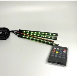 Подсветка ног в авто 9 диодов под USB управлен. пультом FWD-04