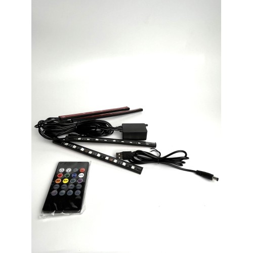 Подсветка ног в авто 9 диодов под USB управлен. пультом FWD-04