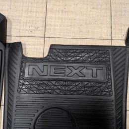 Коврики салона NEXT (рычаг КПП на панели) резиновые REZKON